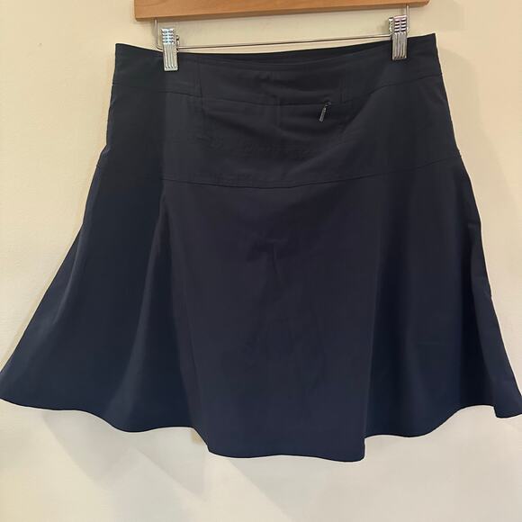 Athleta Navy Blue Skort sz 8 - Picture 2 of 6